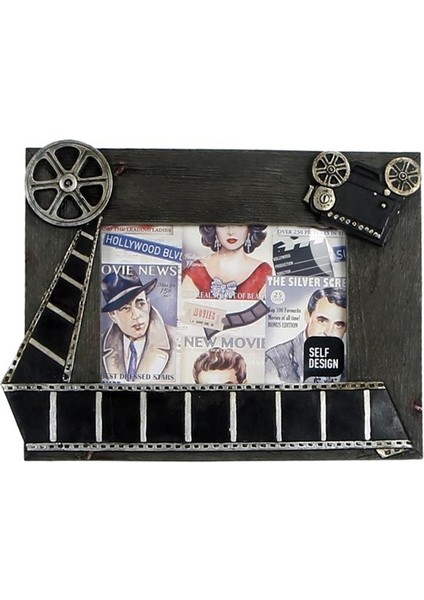 Projeksiyon Temalı Dekoratif Fotoğraf Çerçevesi