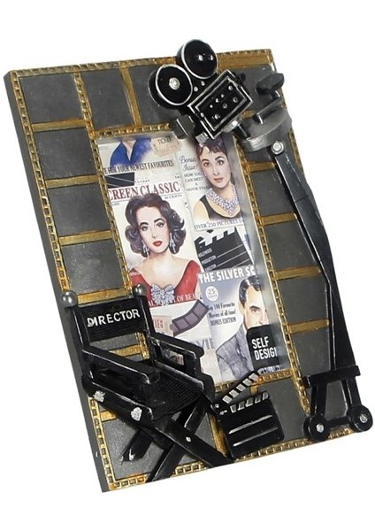 Sinema Direktör Temalı Dekoratif Fotoğraf Çerçevesi fiyatları