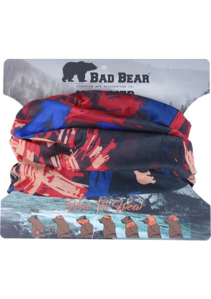 Bad Bear Baskılı Erkek Bandana 20.02.40.024