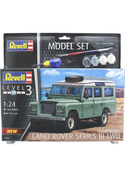 Maket Model Set Land Rover Iıı VBA67047