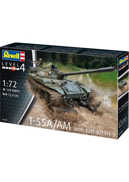 Maket T-55A-AM With Kmt-6-Emt-5 VSO03328