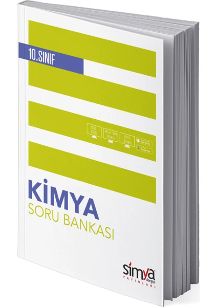 Simya Yayınları  10.Sınıf Kimya Soru Bankası Kitabı