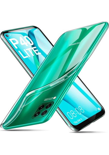 Huawei P40 Lite Kılıf Premium Şeffaf Silikon Kılıf indirimleri