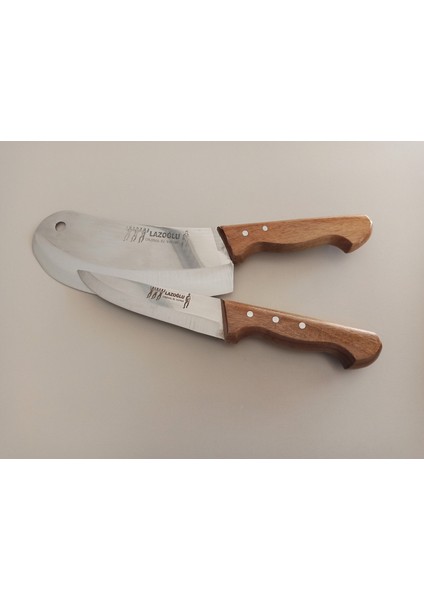 Sürmene Kasap-Kurban-Mutfak Bıçağı ve Salata Soğan Pide Kebaçı Zırh Bıçağı 2 Li Set fiyatları