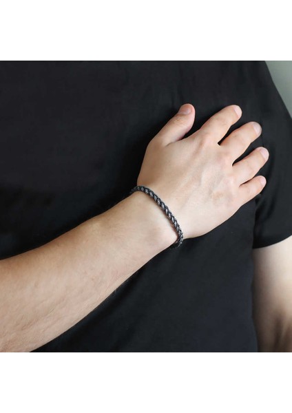 El İşçiliği Örgü Tasarım 1000 Ayar Gümüş Kazaz Bileklik modelleri