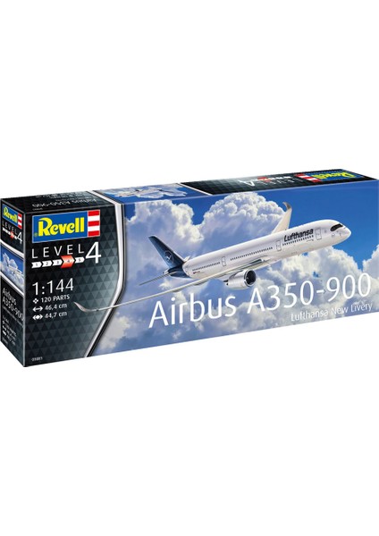 Maket Airbus A350-900 Lufthansa New Livery 3881