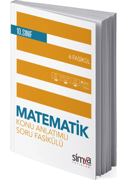 Simya Yayınları  10.Sınıf Matematik Konu Özetli Soru Fasikülü