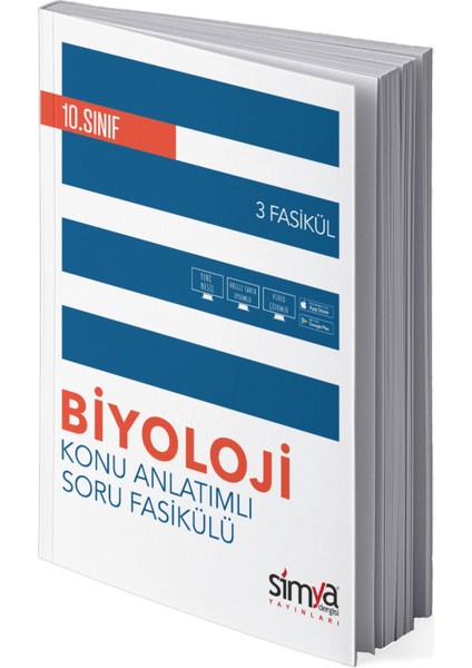 Simya Yayınları  10.Sınıf Biyoloji Konu Özetli Soru Fasikülü