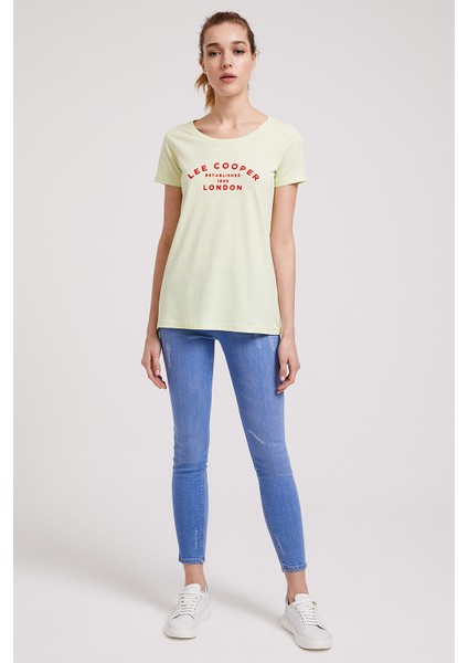 Lee Cooper London Kadın O Yaka T-Shirt