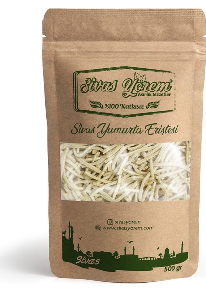 Sivas Yumurta Eriştesi 500 gr