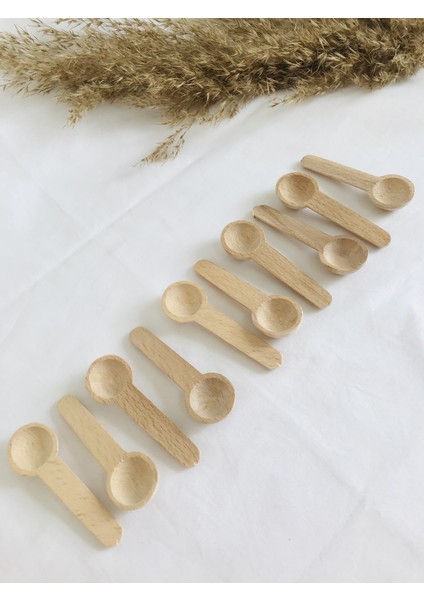 Ahşap Baharat Kaşığı- Baharat Küreği Mini 10'lu fiyatları