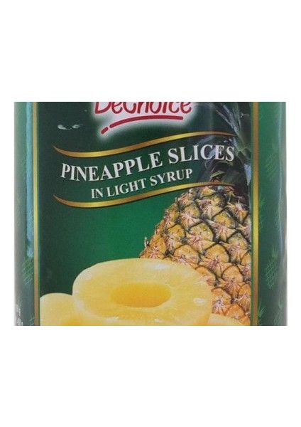 Dilimli Ananas Konserve 850 gr