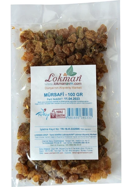 Mürsafi Zamkı 100 gr Paket