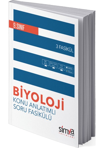 Simya Yayınları  9.Sınıf Biyoloji Konu Özetli Soru Fasikülü