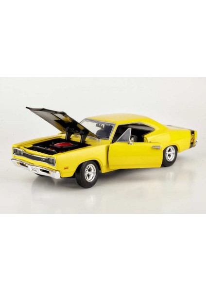 1969 Dodge Coronet Super Bee 1:24 Diecast Model Araba - Sarı fiyatları