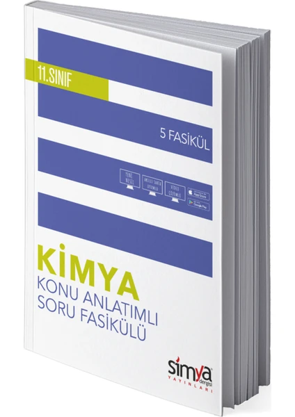 Simya Yayınları  11.Sınıf Kimya Konu Özetli Soru Fasikülü