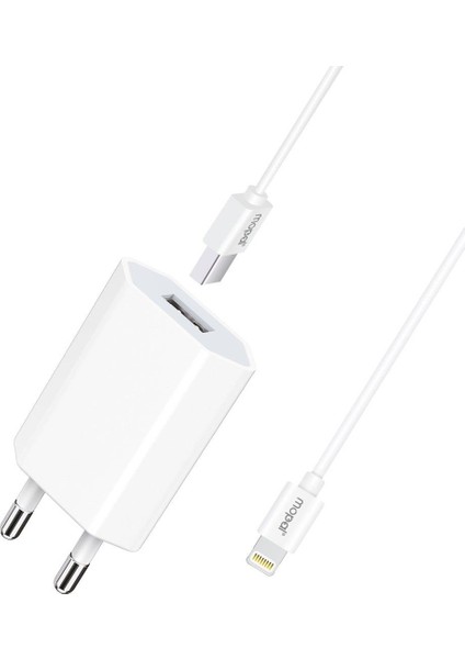 M-06 1.0 5V Lightning Iphone Şarj Aleti-Iphone Şarj Kablosu