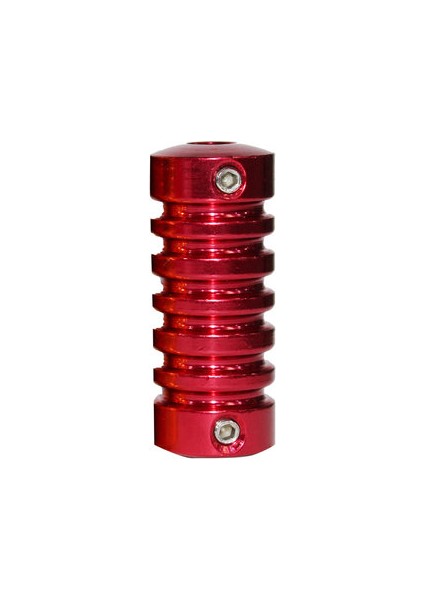 22 mm Dövme Makinası Kırmızı Grip Tutacak + Boru + Vidalar