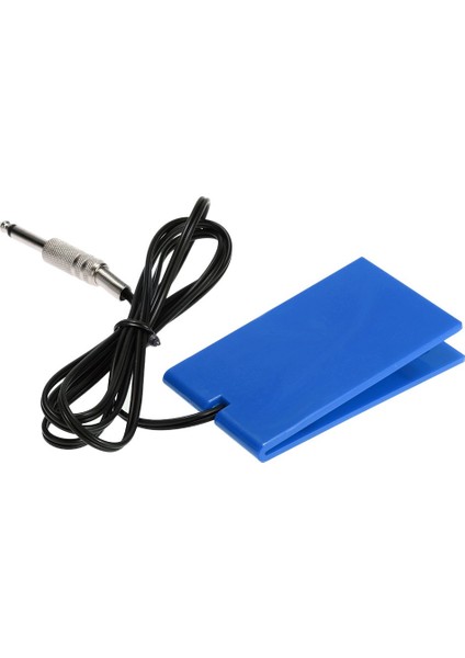 Mavi Plexyglas Tattoo Dövme Makinesi Pedalı