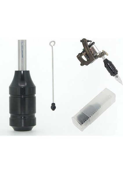 XLG-419E Gri Kartuş Grip - Cartrıdge Grıps - Tüm Dövme Makinalarına Uyumludur