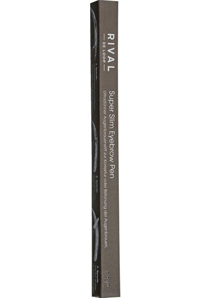 Rival De Loop Kaş Kalemi Süper Slim No:03 Peanut