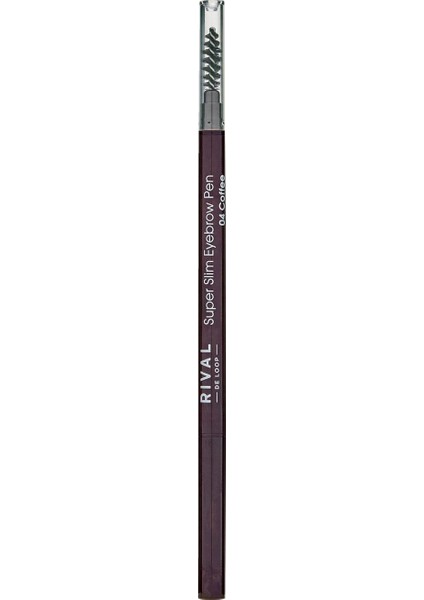 Rival De Loop Kaş Kalemi Süper Slim No:04 Coffee