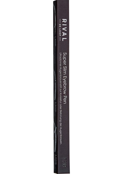 Rival De Loop Kaş Kalemi Süper Slim No:04 Coffee