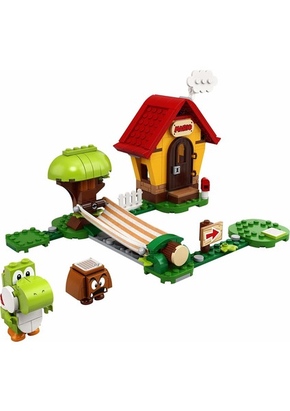 Super Mario Mario Evi & Yoshi Genişletme 71367 Yapı Kiti (205 Parça)
