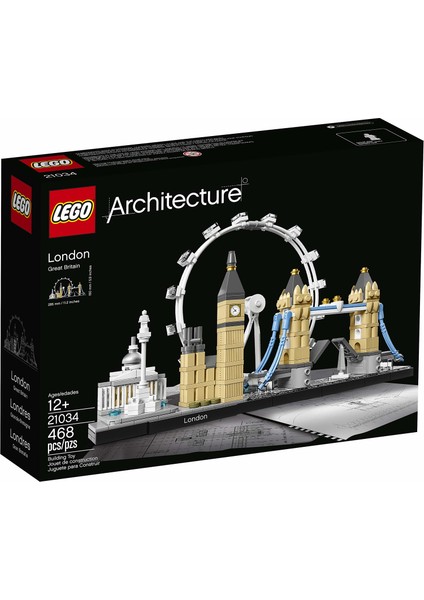 Architecture London Skyline Collection 21034 Yapı Model Kiti (468 Parça)