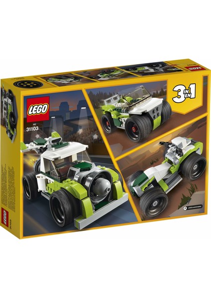 Creator 3in1 Rocket Truck 31103 Yapı Kiti (198 Parça)
