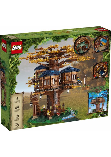 Ideas 21318 Ağaç Ev Yapı Kiti (3,036 Parça)