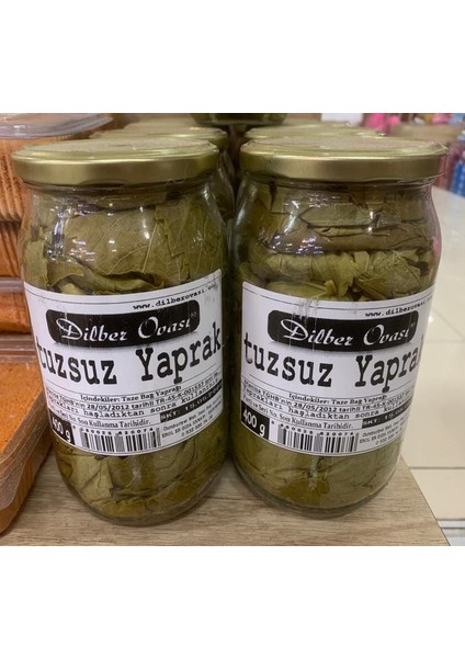 Tuzsuz Sarmalık Yaprak 400 gr