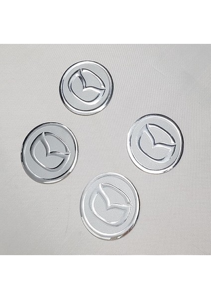 Jant Göbeği Arma Mazda Alüminyum 60 mm 4'lü Set Silver fiyatları