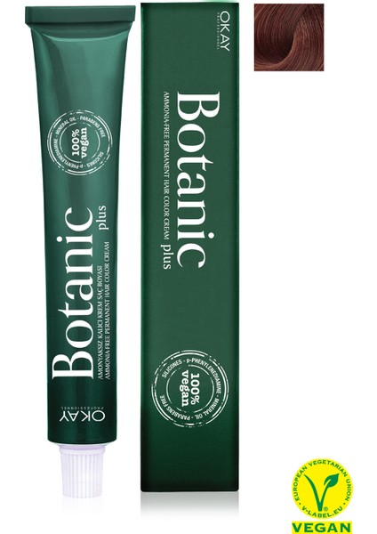 Botanic Plus Saç Boyası 6.35 Koyu Kumral Altın Akaju
