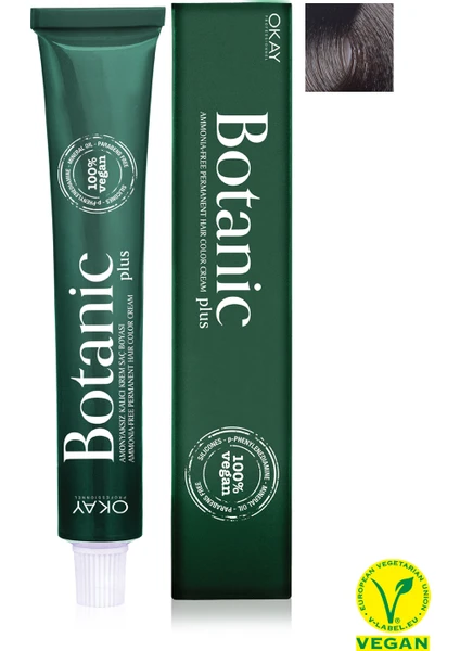 Botanic Plus Saç Boyası 5.71 Küllü Açık Kahve