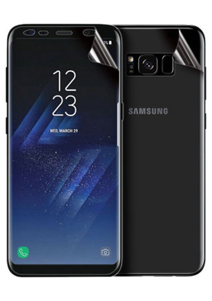 Samsung Galaxy S8 Ön Arka Süper Pet Nano Ekran Koruyucu