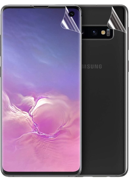 Samsung Galaxy S10E Ön Arka Süper Pet Nano Ekran Koruyucu