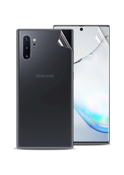 Samsung Galaxy Note 10 Ön Arka Süper Pet Nano Ekran Koruyucu
