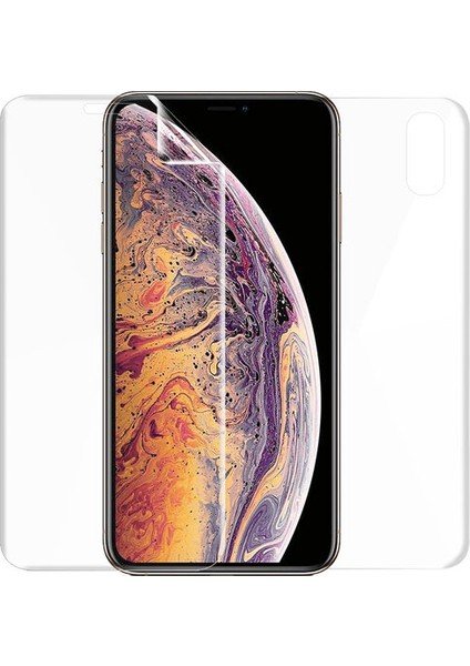 Apple iPhone XR Ön Arka Süper Pet Nano Ekran Koruyucu