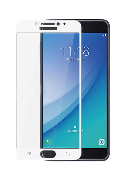 Samsung Galaxy C7 Pro Fiber Nano Ekran Koruyucu