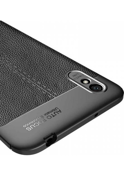 Xiaomi Redmi 9A Deri Görünümlü Lux Niss Silikon Kılıf modelleri