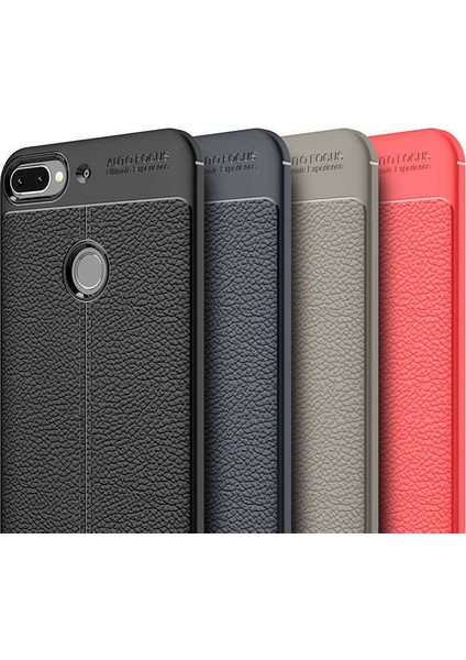 Htc Desire 12+ Plus Deri Görünümlü Lux Niss Silikon Kılıf fiyatları