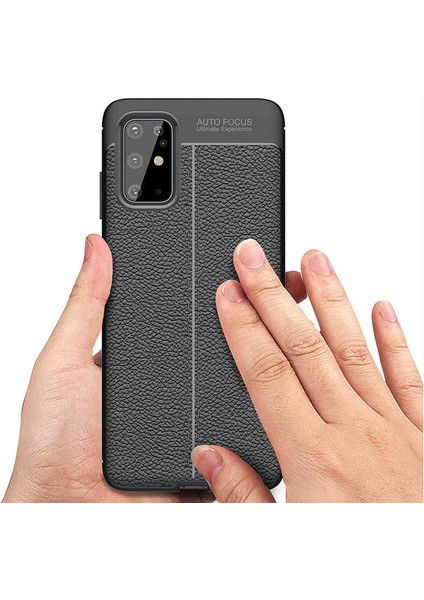 Samsung Galaxy S20+ Plus Deri Görünümlü Lux Niss Silikon Kılıf fırsatları
