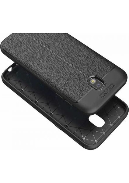 Samsung Galaxy J5 Pro Deri Görünümlü Lux Niss Silikon Kılıf modelleri