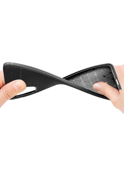 Samsung Galaxy A51 Deri Görünümlü Lux Niss Silikon Kılıf
