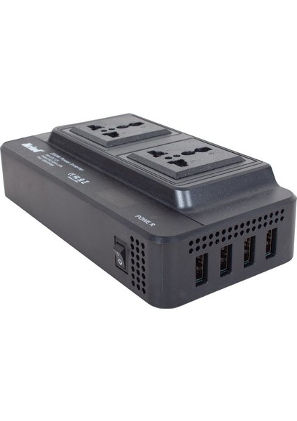 PM-19827 200 Watt 12 Volt Usbli Çakmaktan Power Inverter