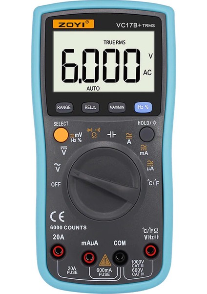 Zoyı VC-17B+ True Rms Dijital Ölçü Aleti