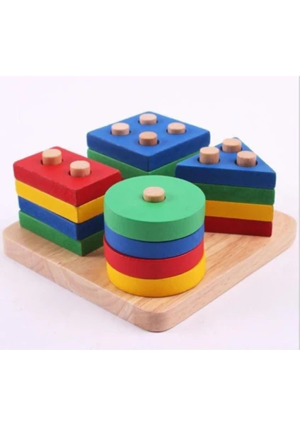 Wooden Toys Geometric Intelligence Board 