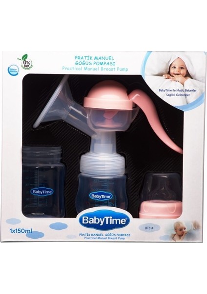 Babytime BT514 Göğüs Pompası - Pembe