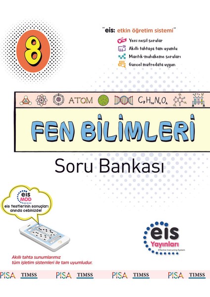 Eis Yayınları 8.Sınıf Soru Bankası Fen Bilimleri